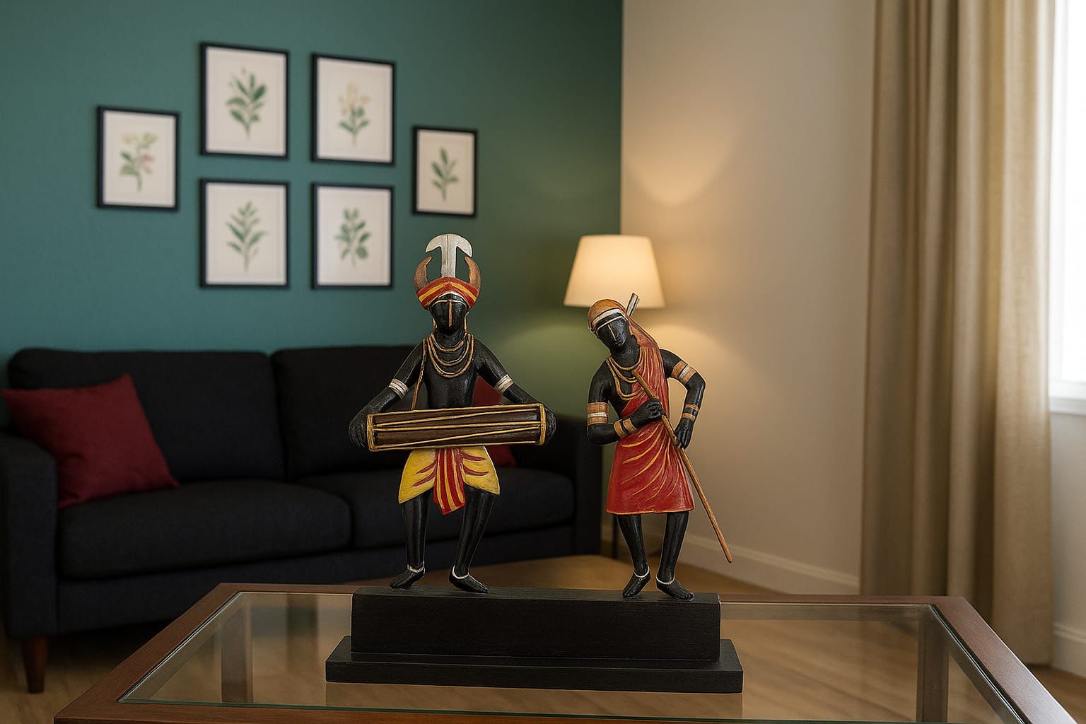 Handcrafted Bastar Tribal Metal Art