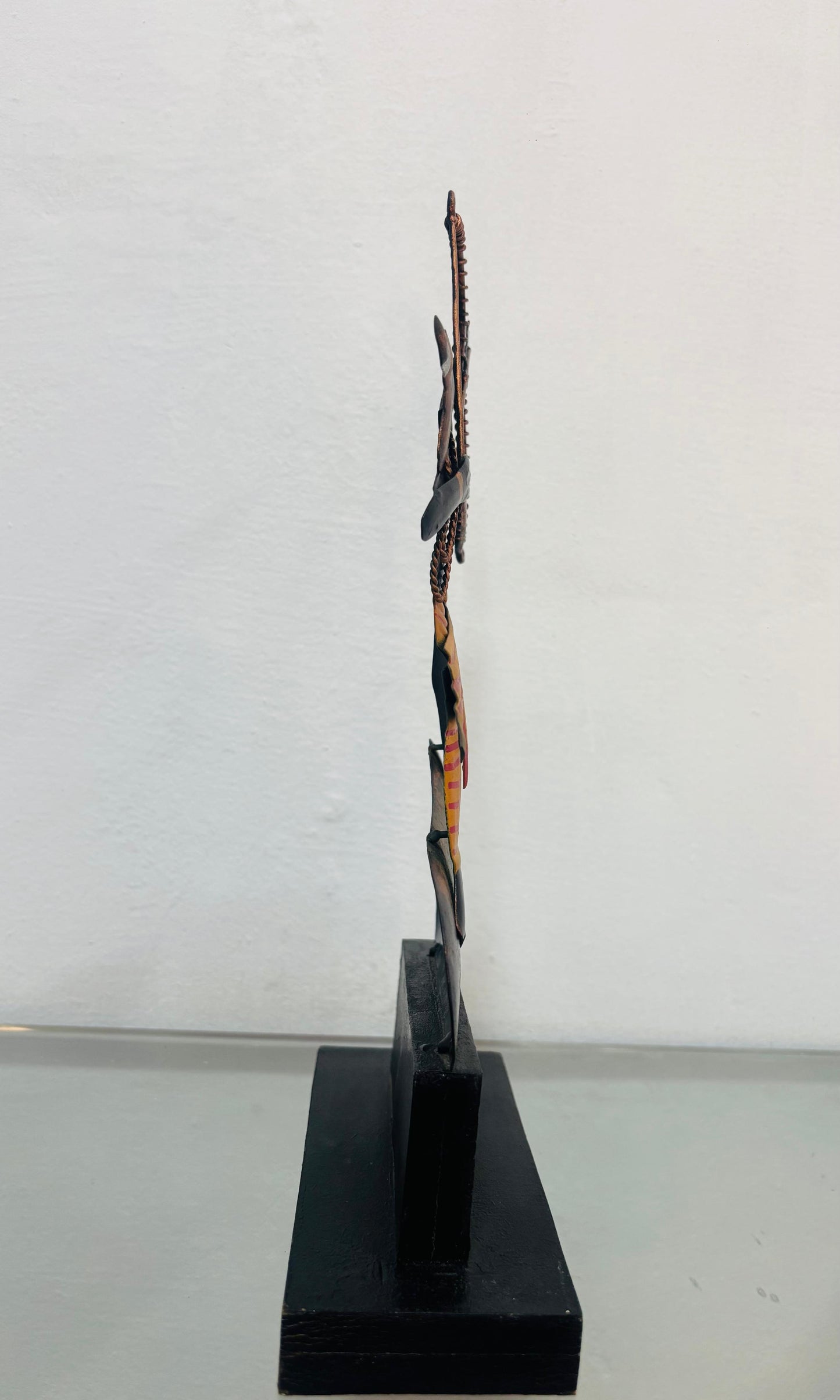 Handcrafted Metal Shree Ram Bow & Arrow Bastar Art